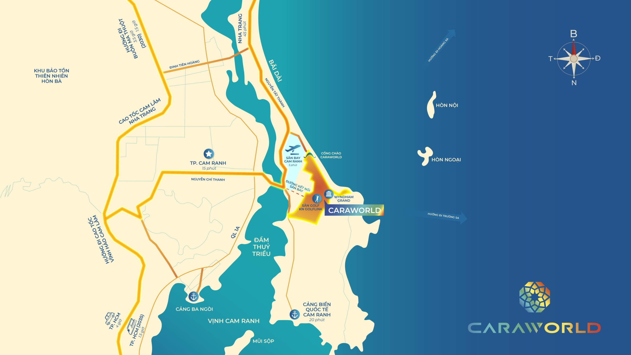 BIỆT THỰ BIỂN SỞ HỮU LÂU DÀI CARAWORLD CAM RANH® GIÁ BÁN & ƯU ĐÃI