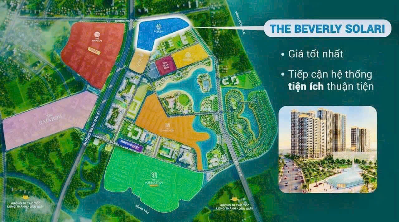 CĂN HỘ THE BEVERLY SOLARI | VINHOMES GRAND PARK QUẬN 9